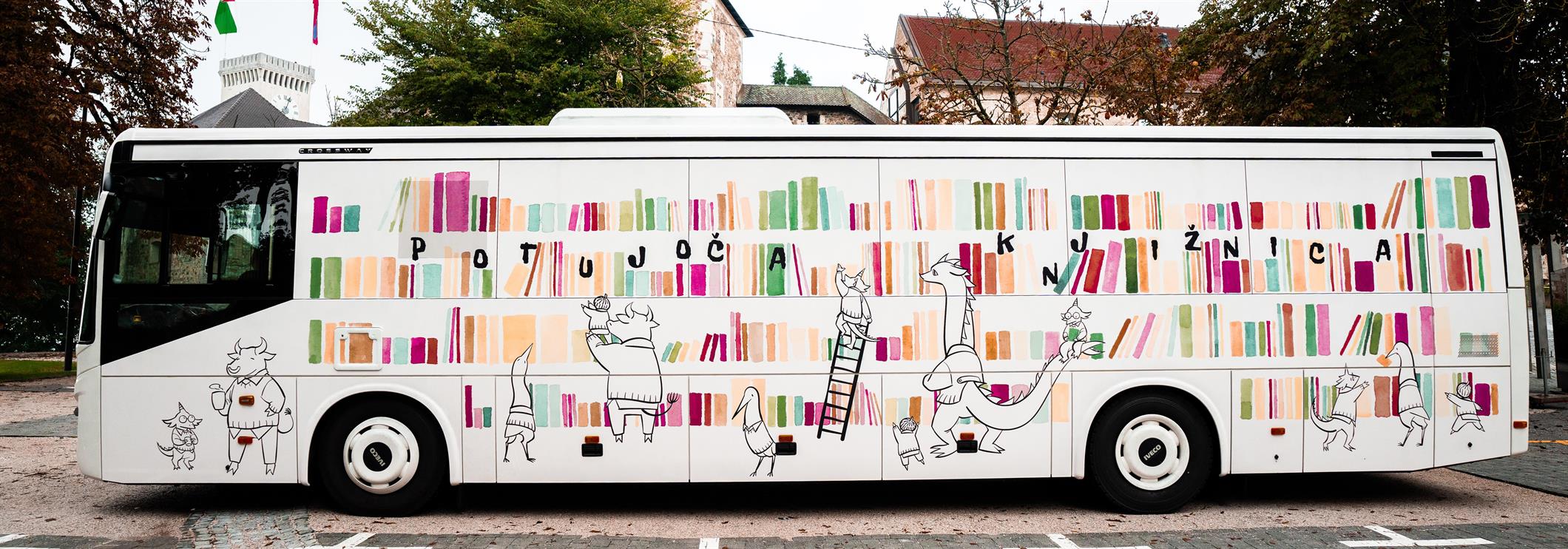 Bibliobus na Vrzdencu