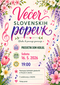 Plakat - Vecˇer slovenskih popevk 2026 - koncˇni
