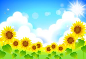 Simbolična fotografija: Risba sončniz in ineba